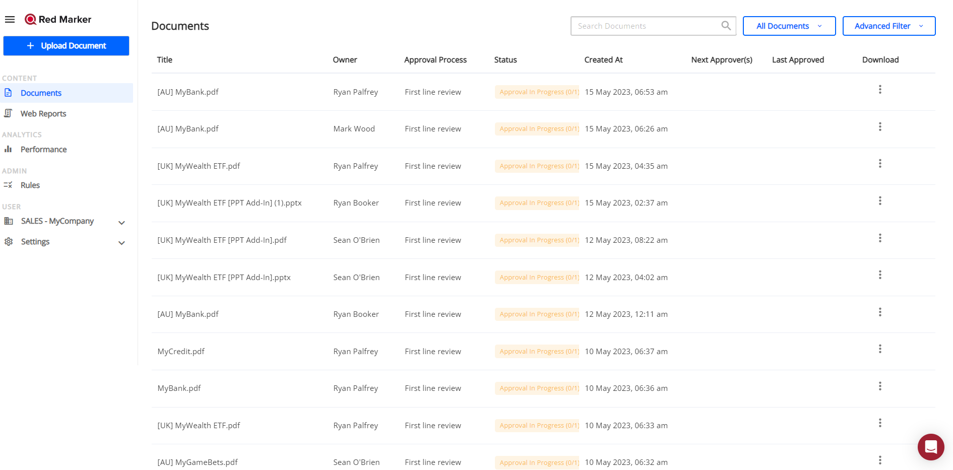 screenshot of Red Marker